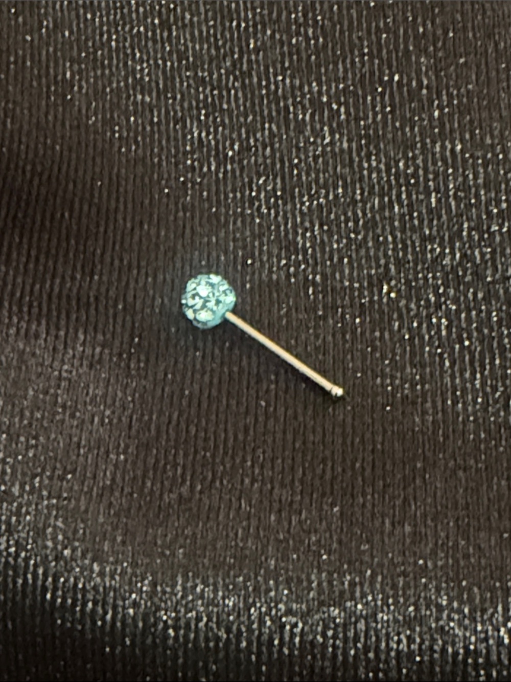 Turquoise Crystal Nose Stud - Women Jewelry